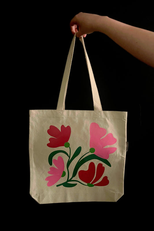 Groovy Spring Tote Bag