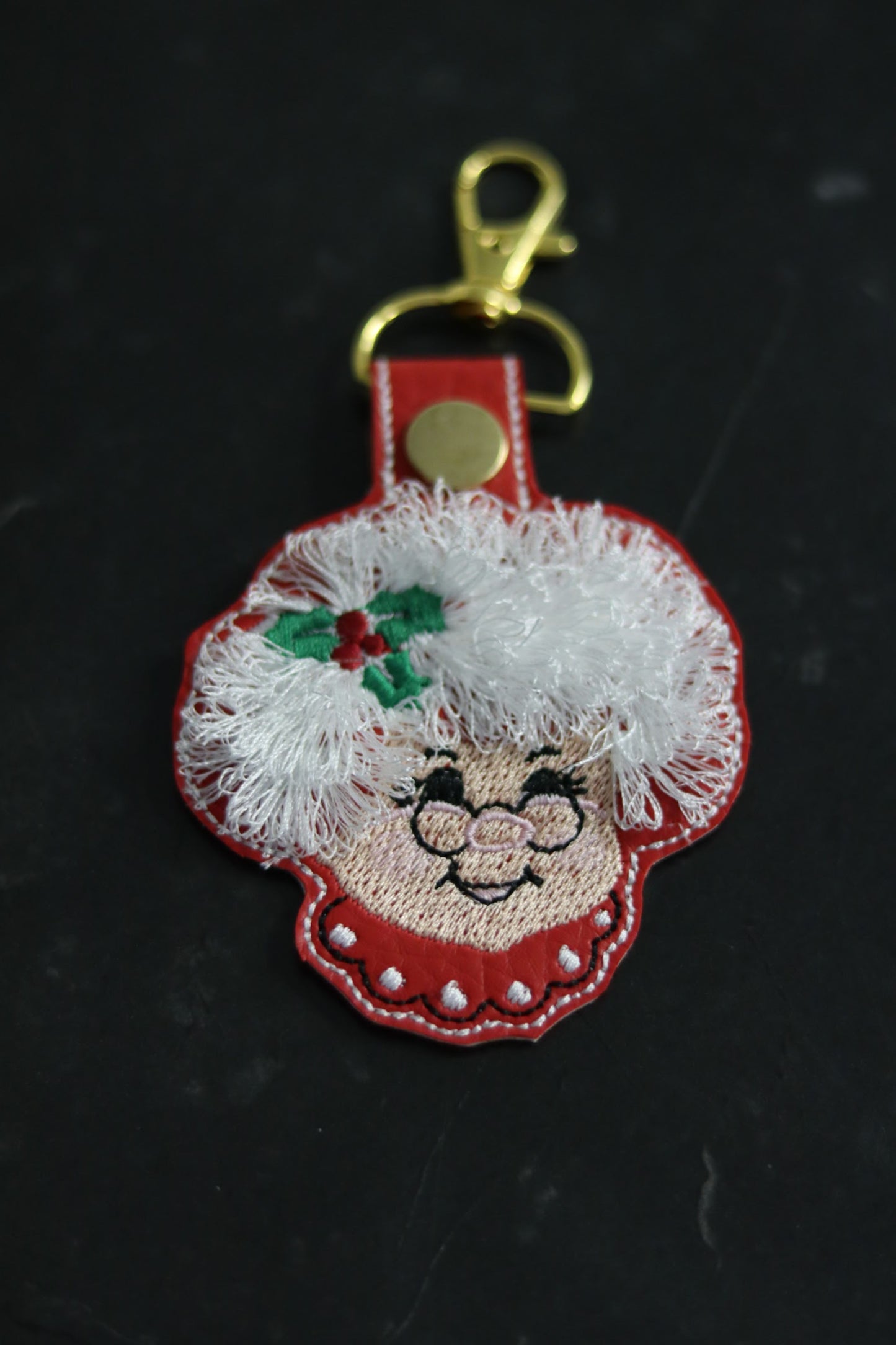 Mr. & Mrs. Claus Keychains