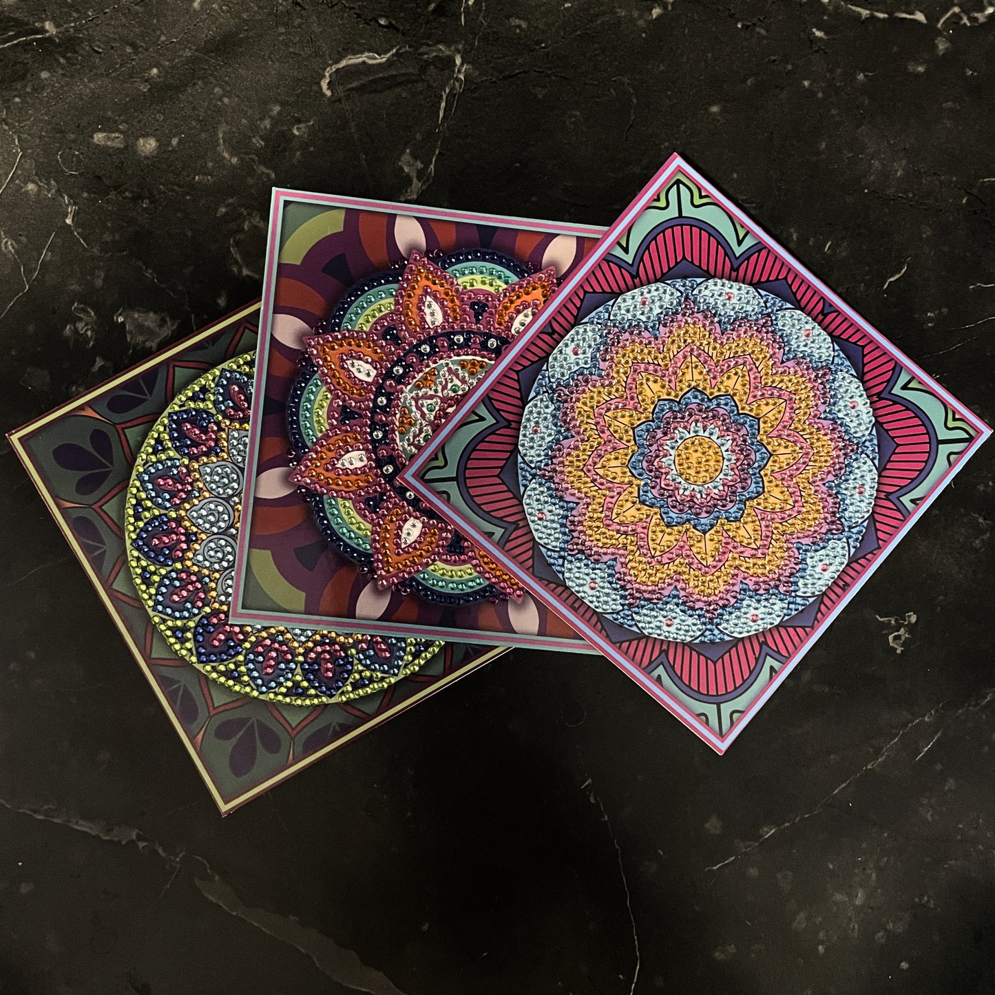 Mandala Greeting Card- Rainbow