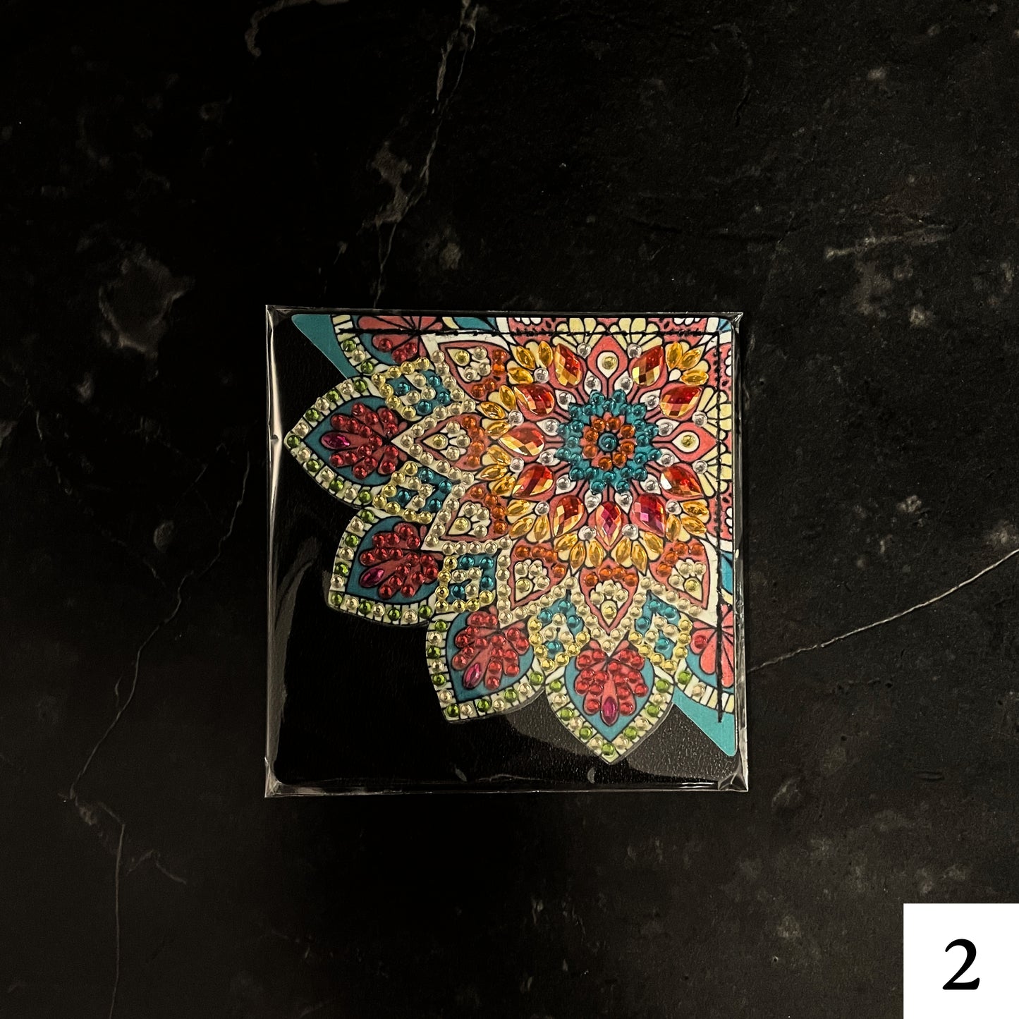 Mandala Bookmark- Red
