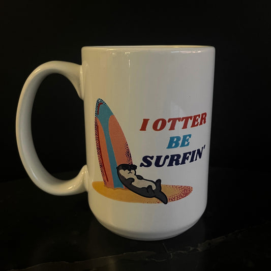 Otter be Surfin' Coffee Mug
