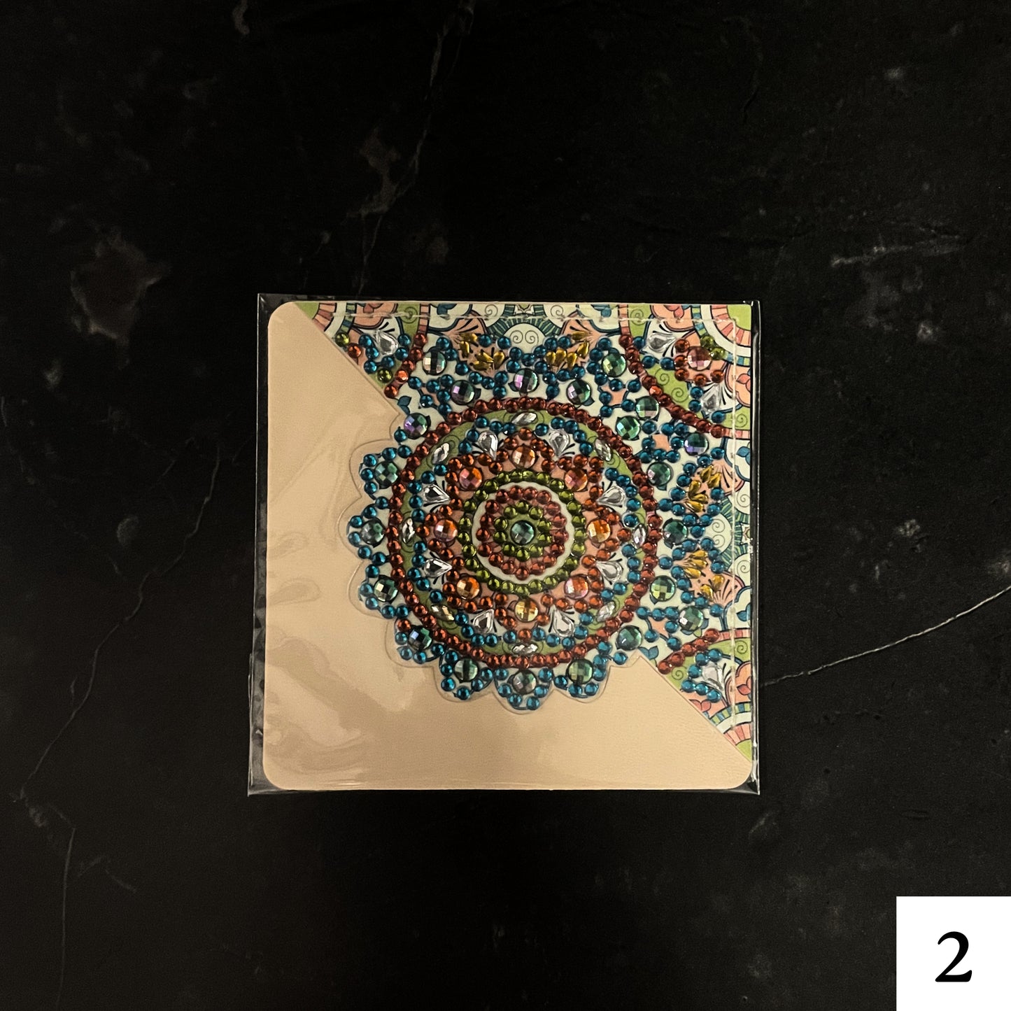 Mandala Bookmark- Peach
