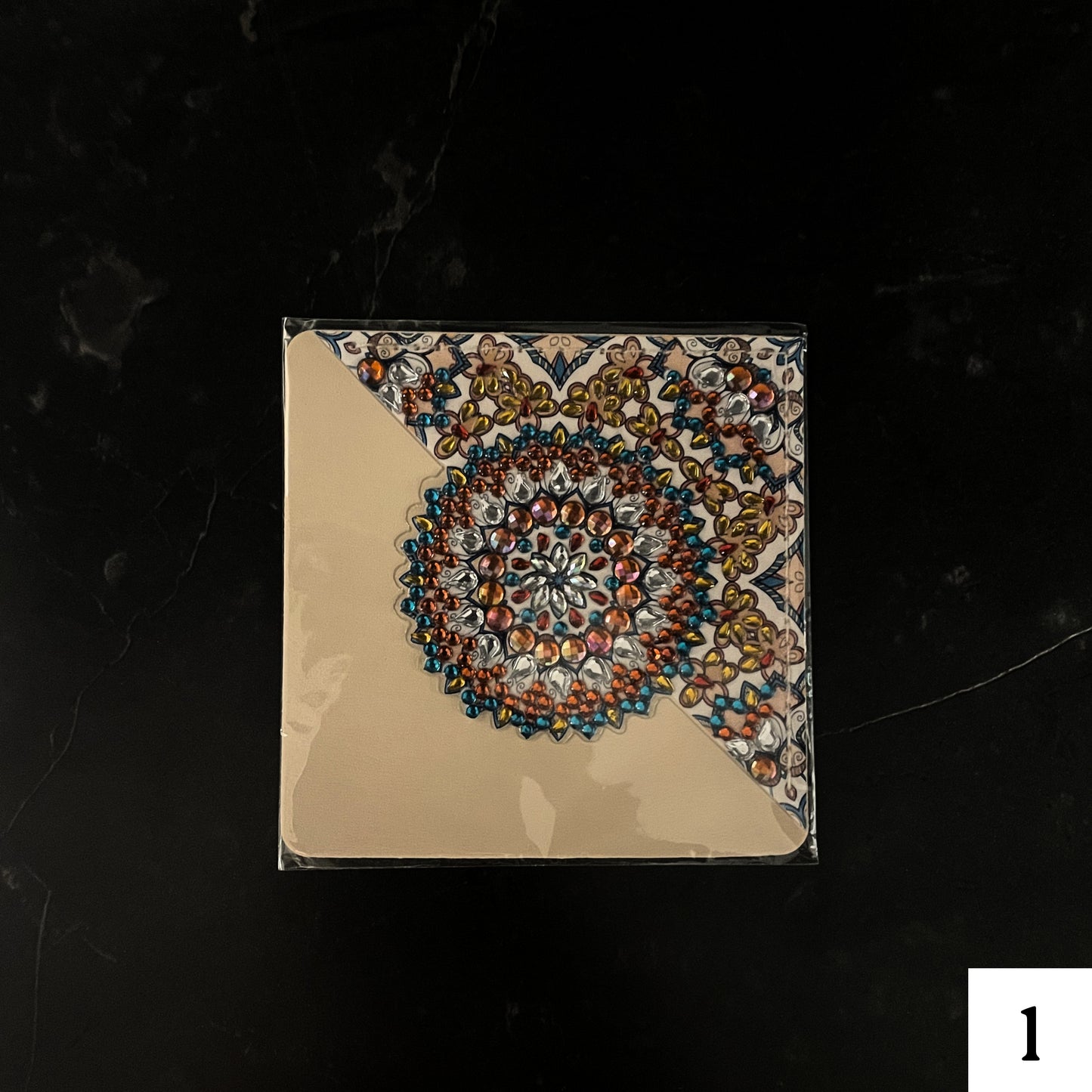 Mandala Bookmark- Peach
