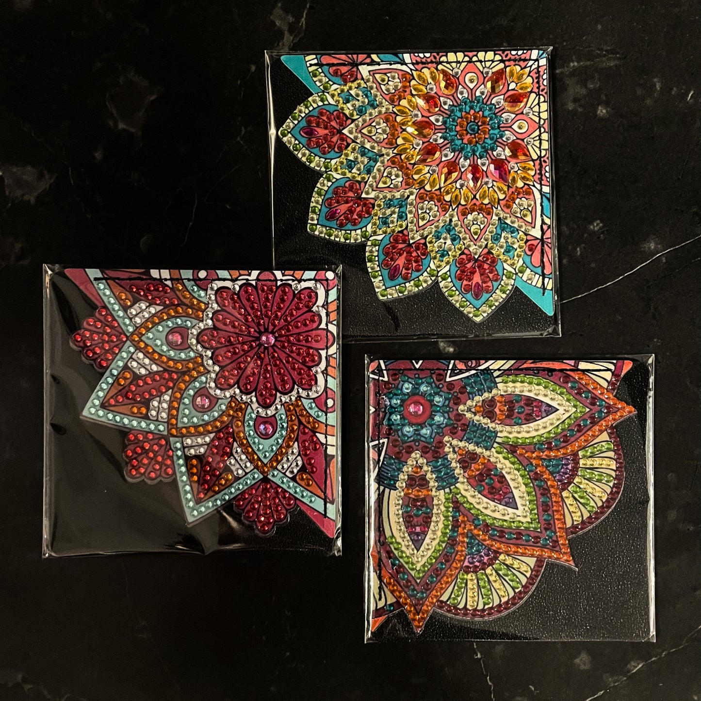Mandala Bookmark- Red