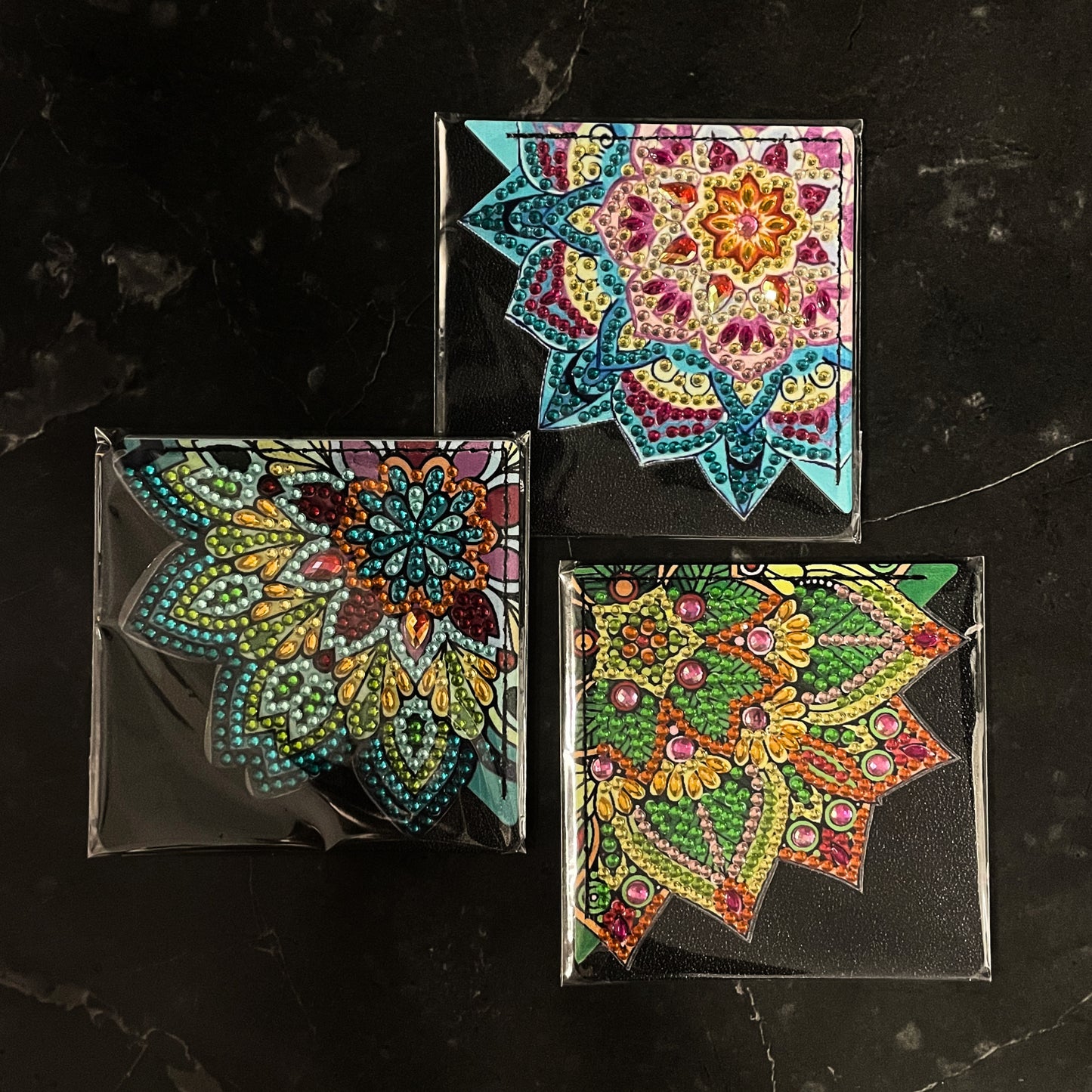 Mandala Bookmark- Blue & Green