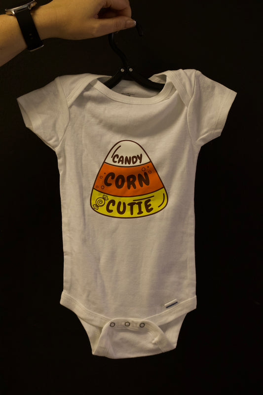 Candy Corn Cutie Onesie
