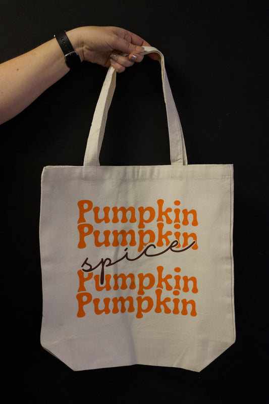 Pumpkin Spice Tote Bag