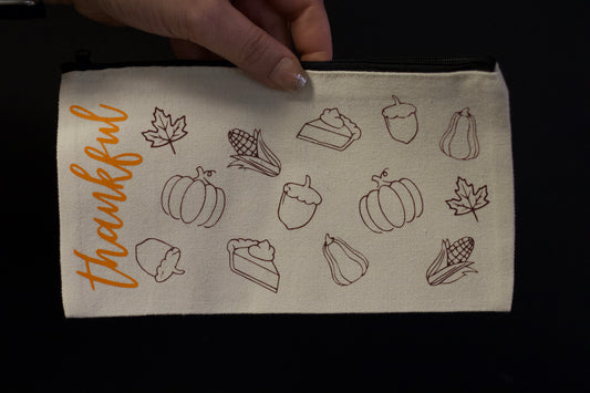 Thankful Pencil Pouch