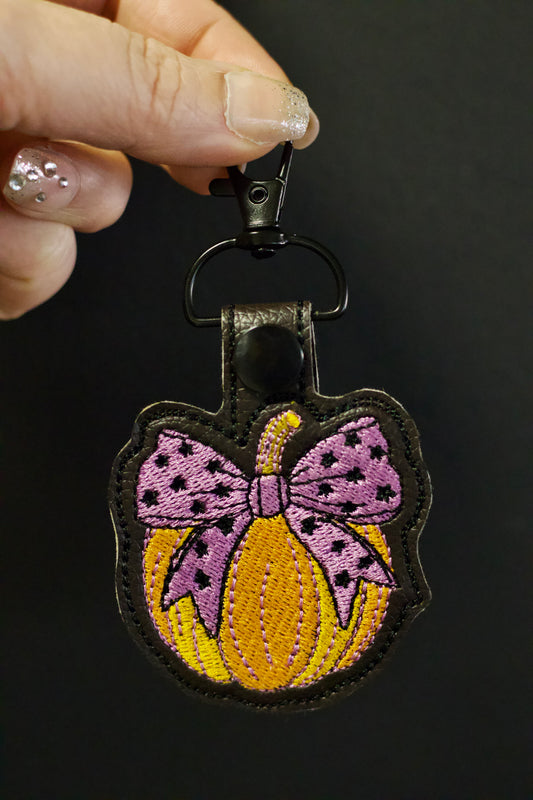 Pumpkin Keychain