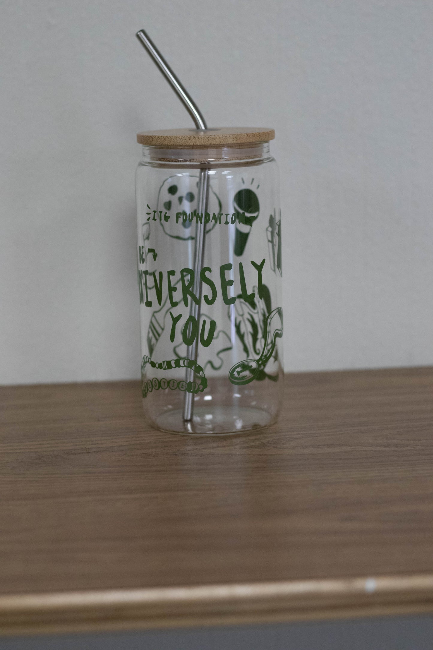 Giving Tuesday Glass Cup