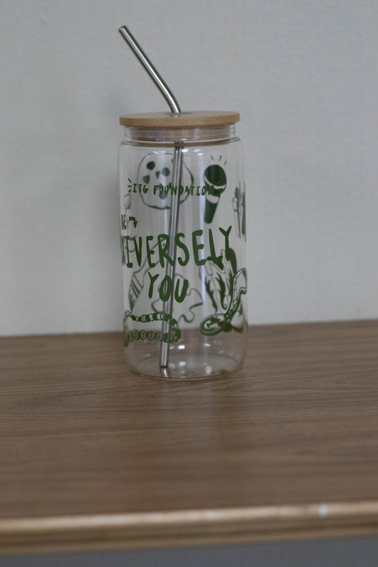 Giving Tuesday Glass Cup