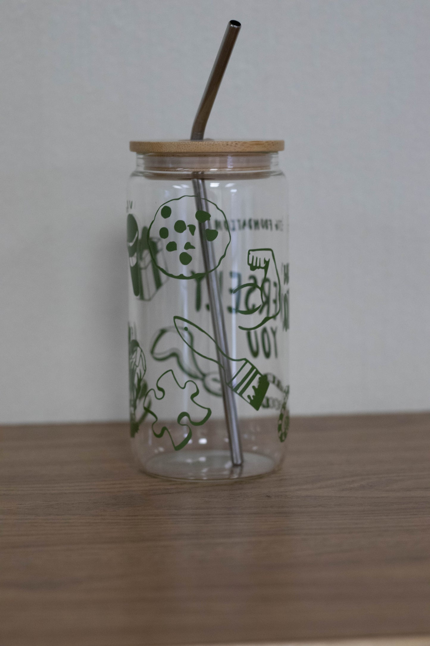 Giving Tuesday Glass Cup