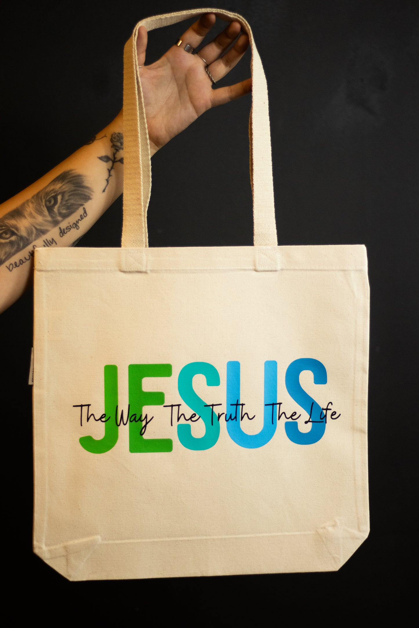 Jesus Tote Bag