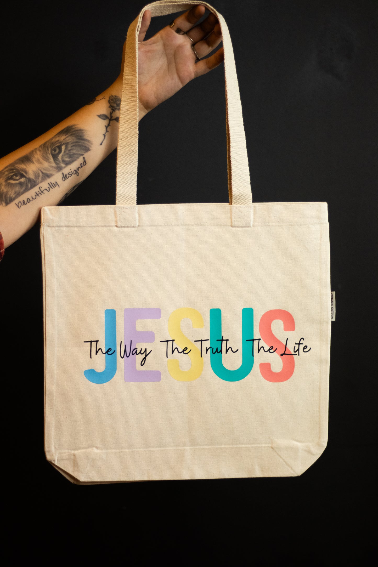 Jesus Tote Bag